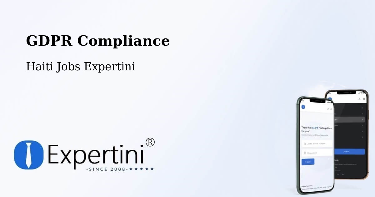 EU GDPR Compliance Statement – Haiti - Haiti Jobs Expertini